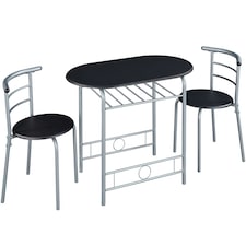 Yaheetech Modern Round Dining Table Set