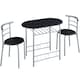 image 1 of Yaheetech Modern Round Dining Table Set