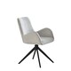 image 1 of Set of 2 Giarre Fabric Dining Chairs - Beige