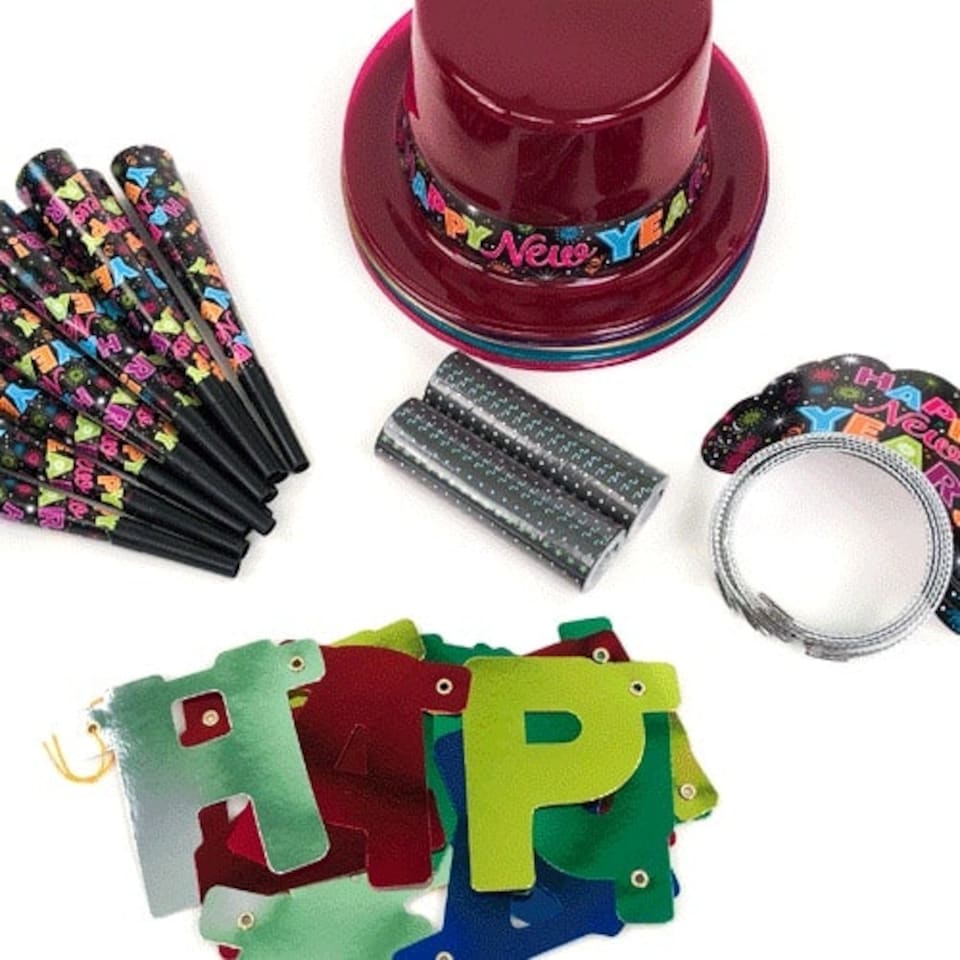 image 1 of New Year's Eve Party Kit for 10