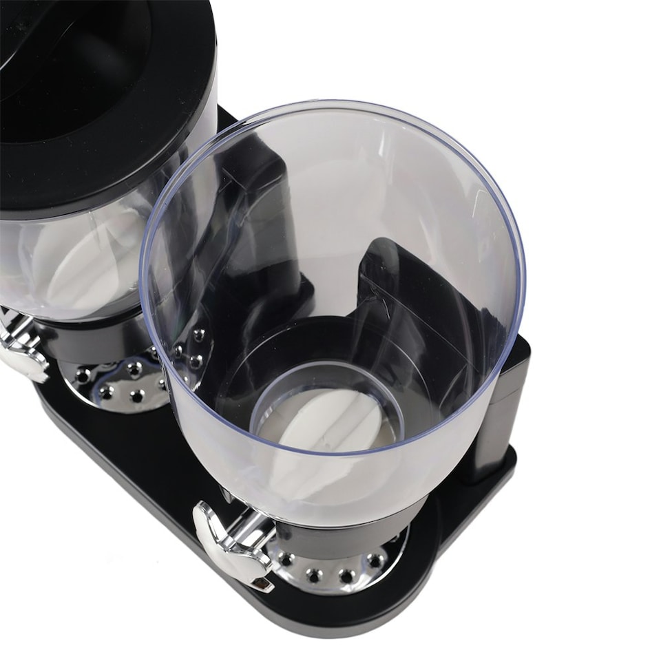 image 1 of Living and Home Food Dispenser Cereal Containers Storage - Black