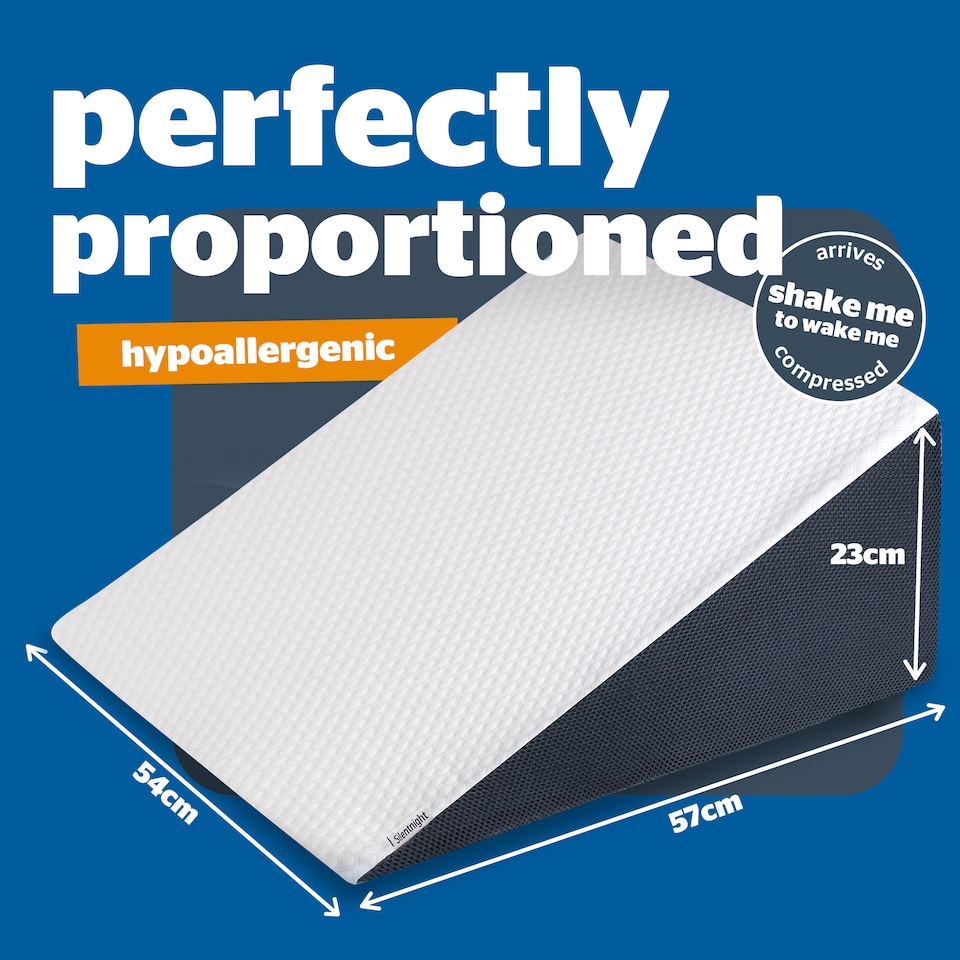 image 1 of Silentnight Sleep Therapy Wedge Pillow