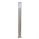 image 1 of ValueLights 4 Pack Outdoor Stainless Steel Wired Bollard Lantern Light Posts