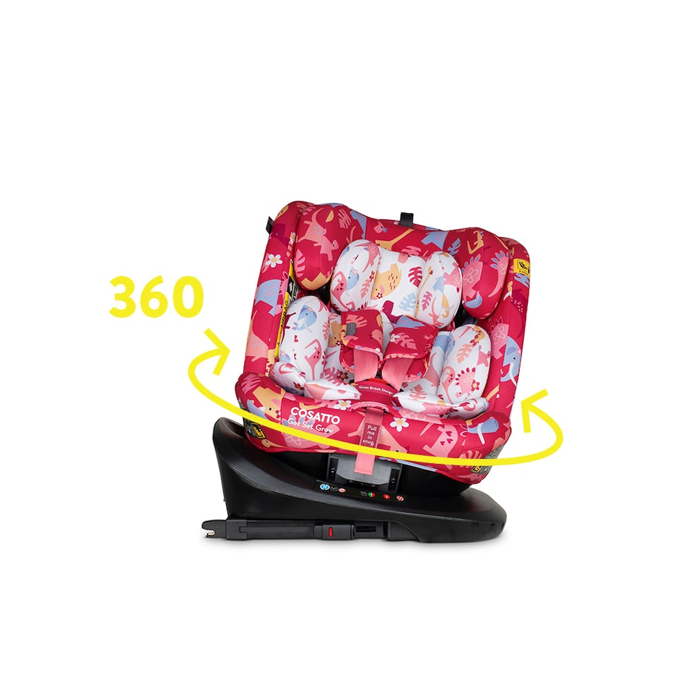 image 1 of Cosatto Get Set Grow iSize Swivel Car Seat