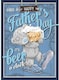 image 1 of Happy Fathers Day Beer o'clock Me to You Fathers Day Card