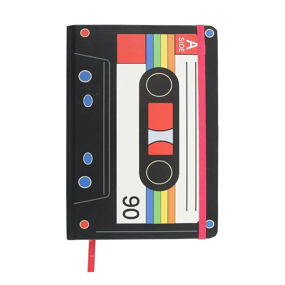 image 1 of Retro Cassette Tape Notebook/Journal - A5
