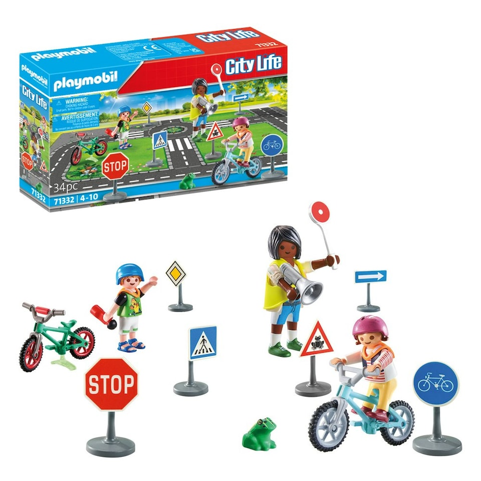 image 1 of PLAYMOBIL 71332 City Life School Traffic Education