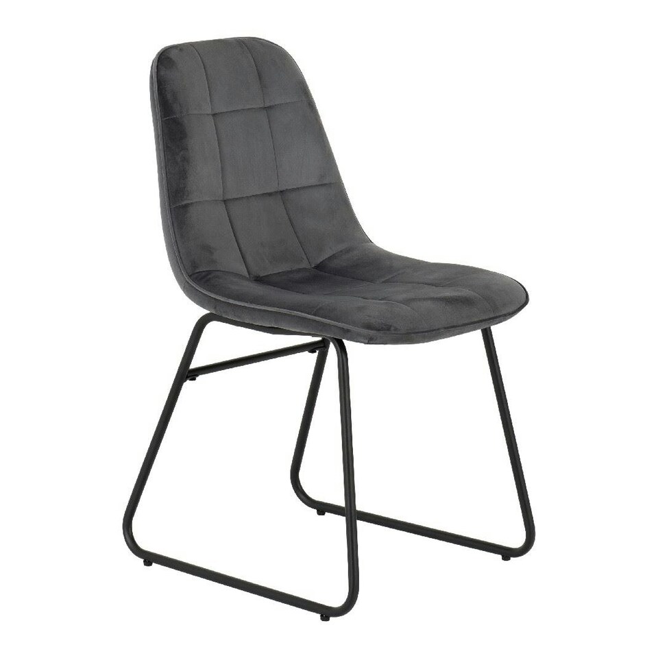 image 1 of Athens Round Dining Set with 4 Lukas Chairs Grey