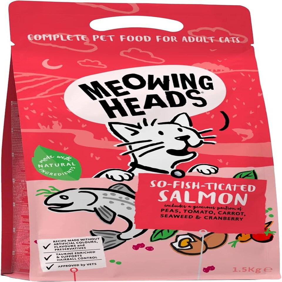 image 1 of Meowing Heads So-fish-ticated Salmon 1.5kg x 1