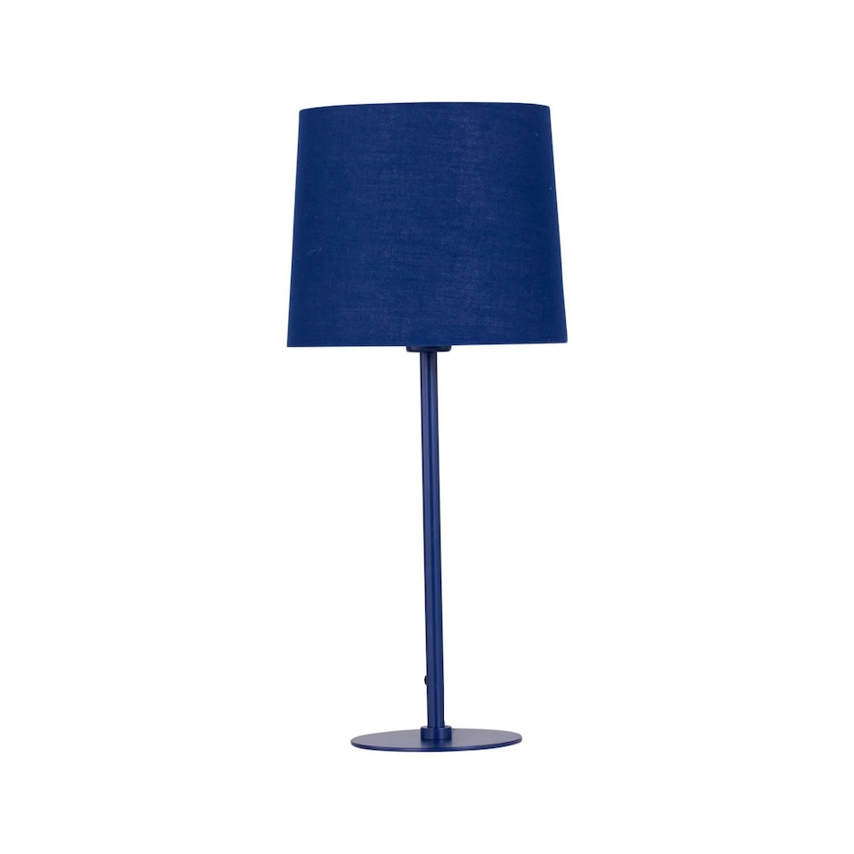 image 1 of Colours - Set of 2 Navy Blue 40cm Lamps | Blue | Blue | Large | 2