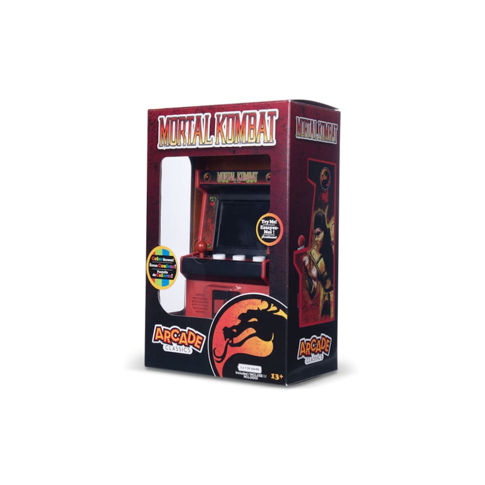 image 1 of Mortal Kombat Classic Mini Handheld Arcade Game