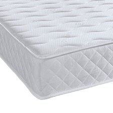 Diamond Wave Innerspring Mattress - 9" Deep, Medium Comfort White | Single