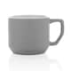 image 4 of XD Collection Modern Ceramic 350ml Mug - Grey - One Size