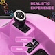 image 4 of AIYAPLAY 360° Rotation 12V Kids Bumper Car w/ Remote Control | Pink