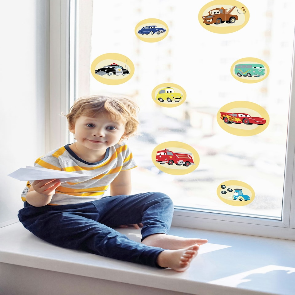 image 1 of Disney Characters Better Together Self-Adhesive Window Stickers