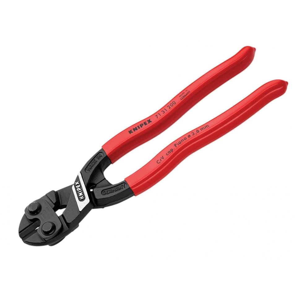 Knipex 71 Series Cobolt Recess Compact Bolt Cutters - Multi Colour - 200mm
