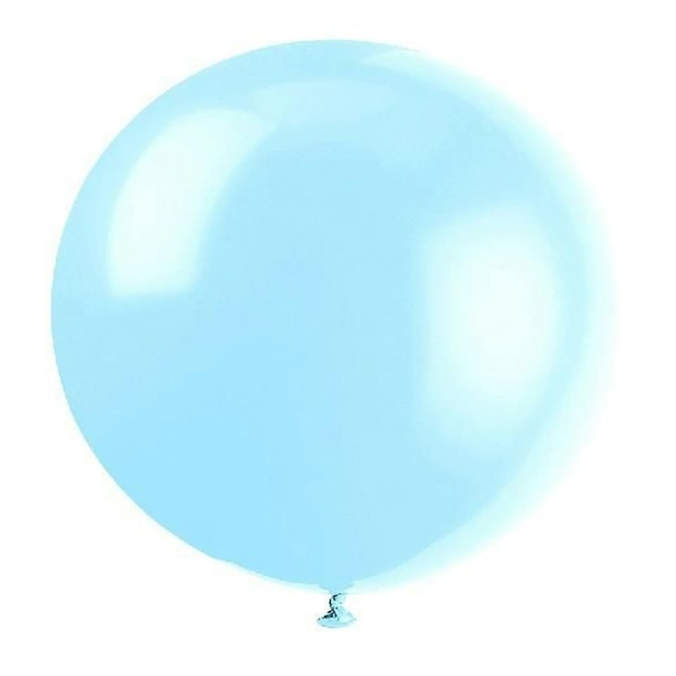 Unique Party Latex Giant Balloons - Cool Blue - One Size