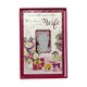 image 1 of With Love to My Wife Floral Design Keepsake Mother's Day Boxed Card