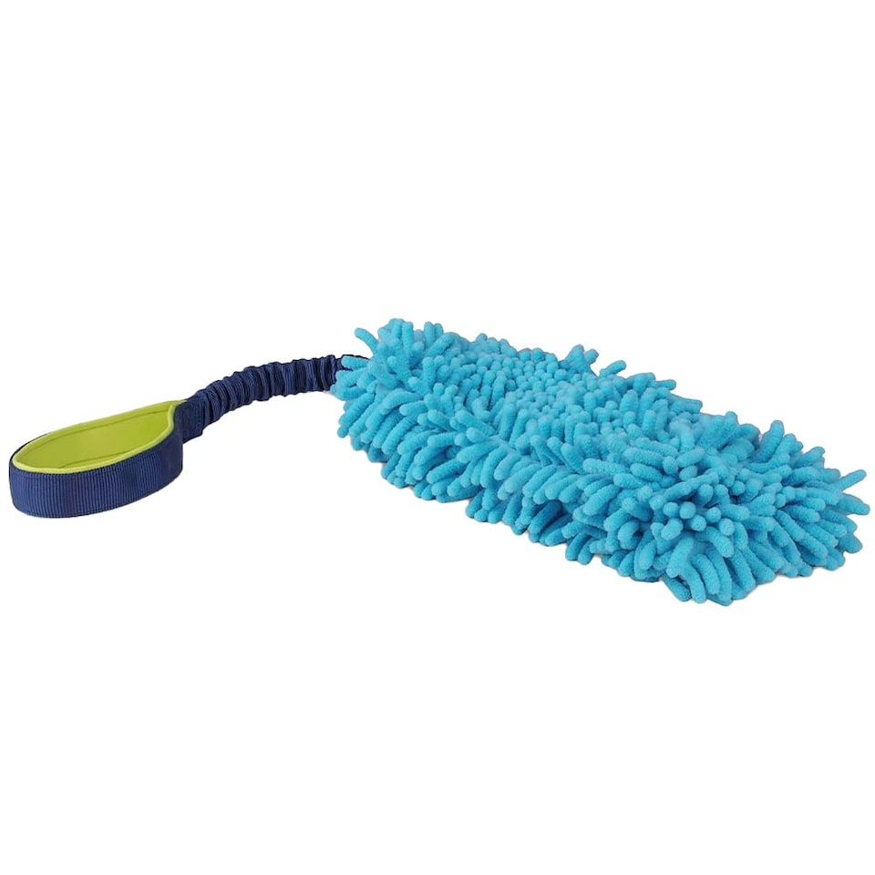 Coachi Tuggi Hide Dog Toy - Navy/Lime/Light Blue - One Size