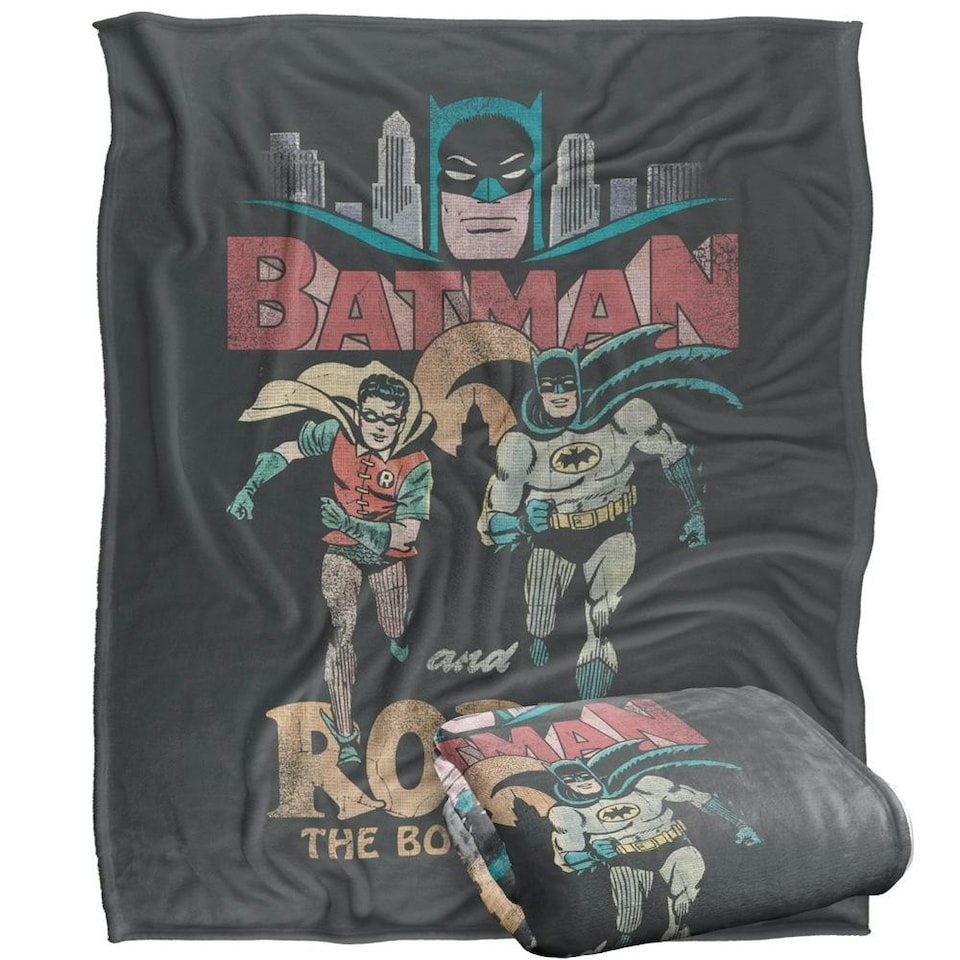 image 1 of Batman TV Robin Blanket - Multicoloured - One Size