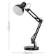 image 7 of ValueLights Retro Adjustable Black Metal Bedside Desk Table Lamp | Black