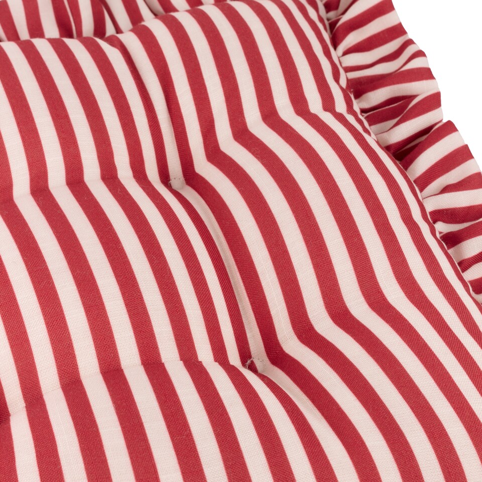 image 1 of Wylder Millie Ruffle 2 Pack Indoor Outdoor Seat Pads