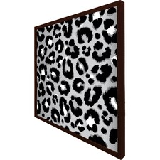 Silver leopard print (Picture Frame) Brown | M