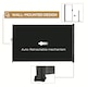 image 3 of Outsunny 3x2M Retractable Side Awning Screen Fence Patio Privacy Divider Black | Black | Black