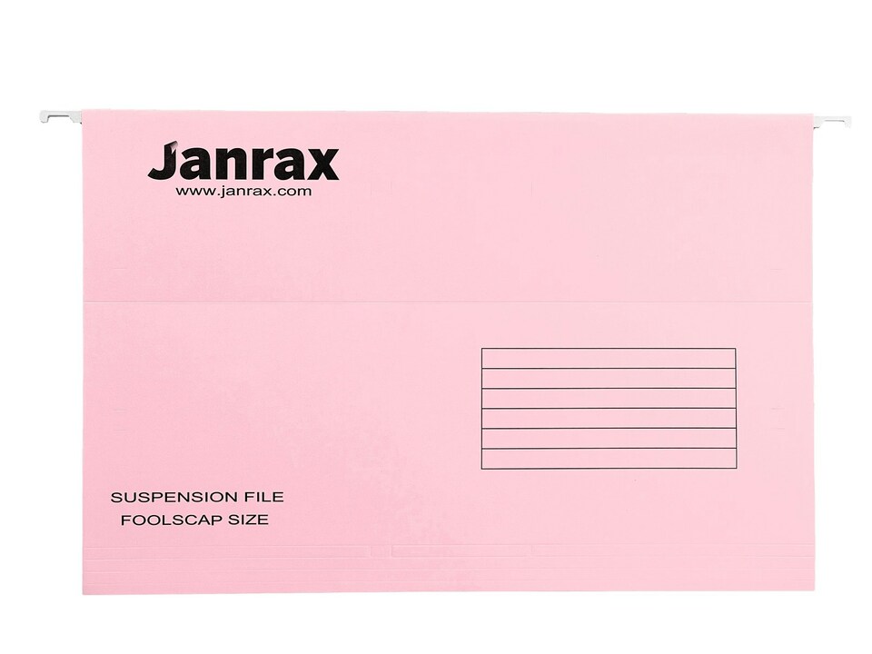 image 1 of Pack of 50 Pink Foolscap Suspension Files