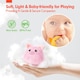 image 6 of Plush Barn with Stuffed Farm Animals, Rattle, Crinkle Paper & Baby Mirror