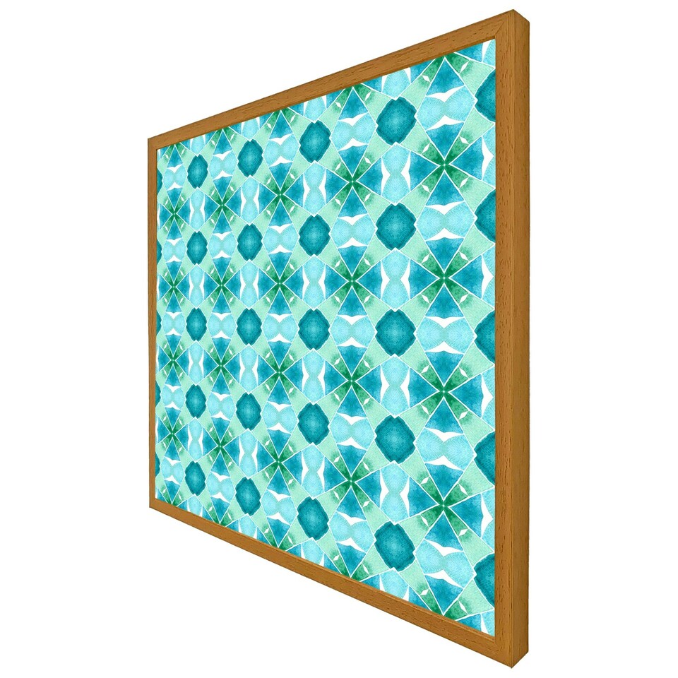 image 1 of Green cool boho chic summer (Picutre Frame) Black | M