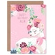 image 1 of Pink Happy Birthday Mum Llama with Rose Flowers Greeting Card