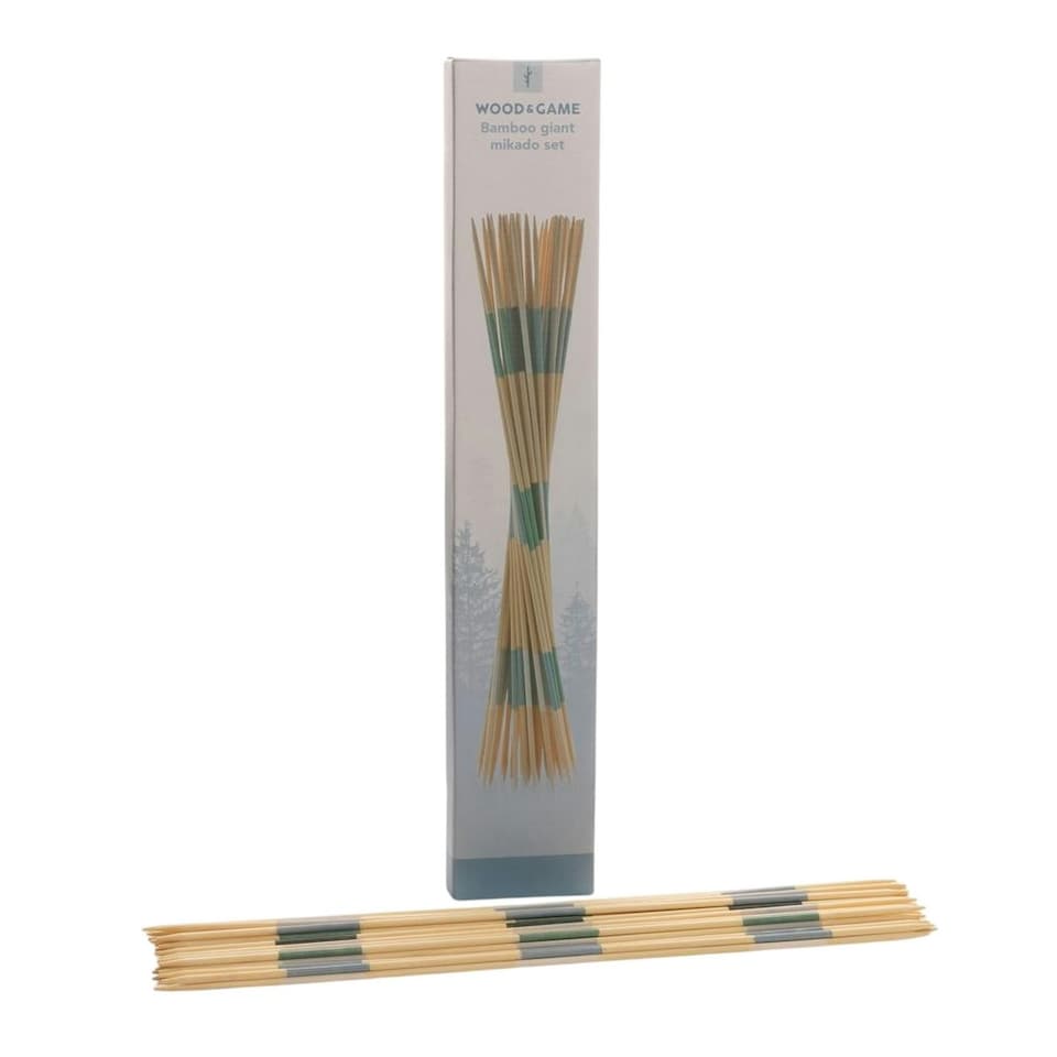image 1 of XD Collection Mikado Bamboo Giant Game Set - Brown - One Size