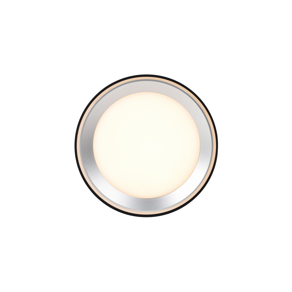 image 1 of Nordlux Landon Smart Indoor Ceiling Light Black Metal Intergrated LED  Smart - Mains Powered, IP44
