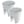 White & Set of 2