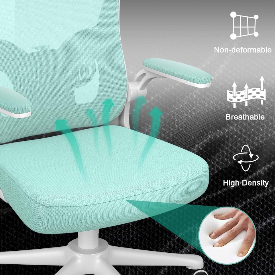image 1 of Rattantree Ergonomic Office Chair With Headrest & Lumbar Support