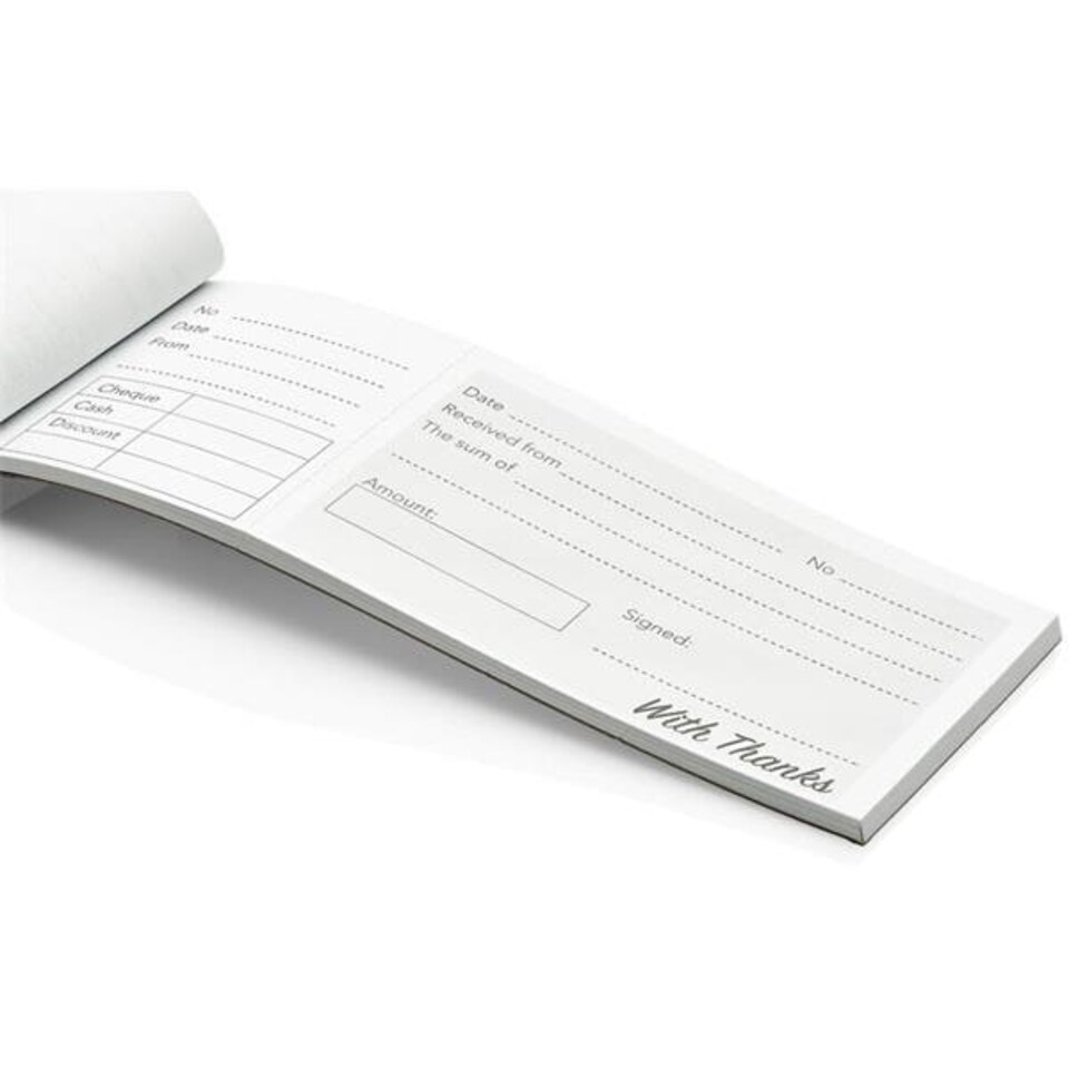 image 1 of 3" x 8" Cash Receipt Book by Premier Office