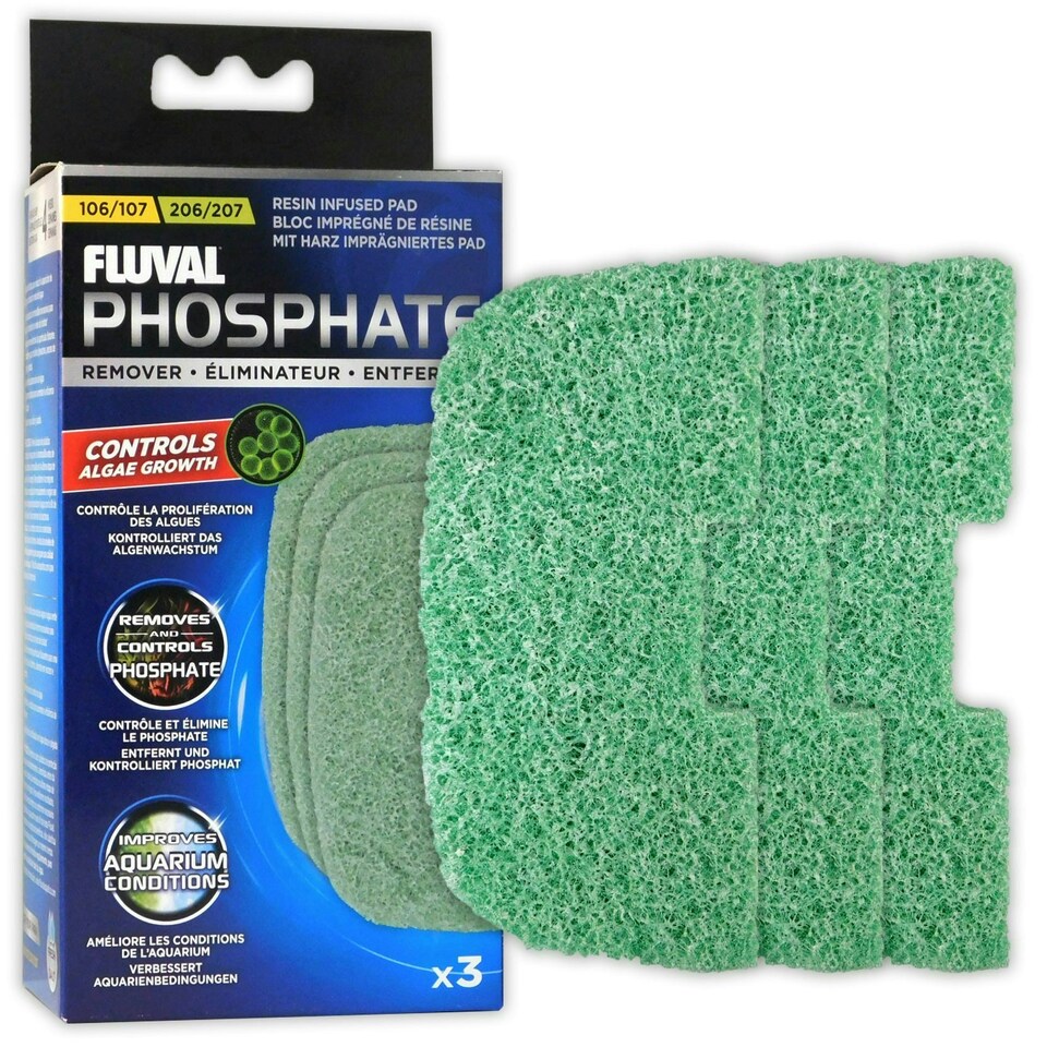 image 1 of Fluval 307/407 306/406 Phosphate Remover Pad | Clear