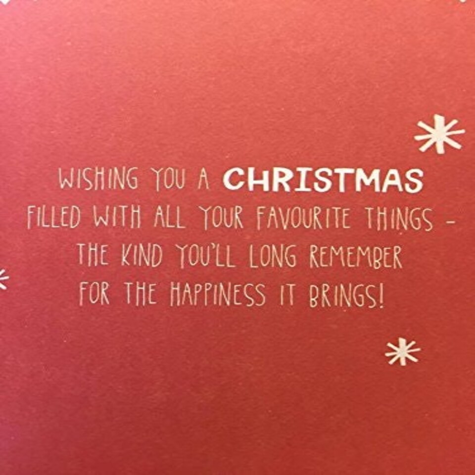 image 1 of Step-Brother Colourful Cute Christmas Greeting Card