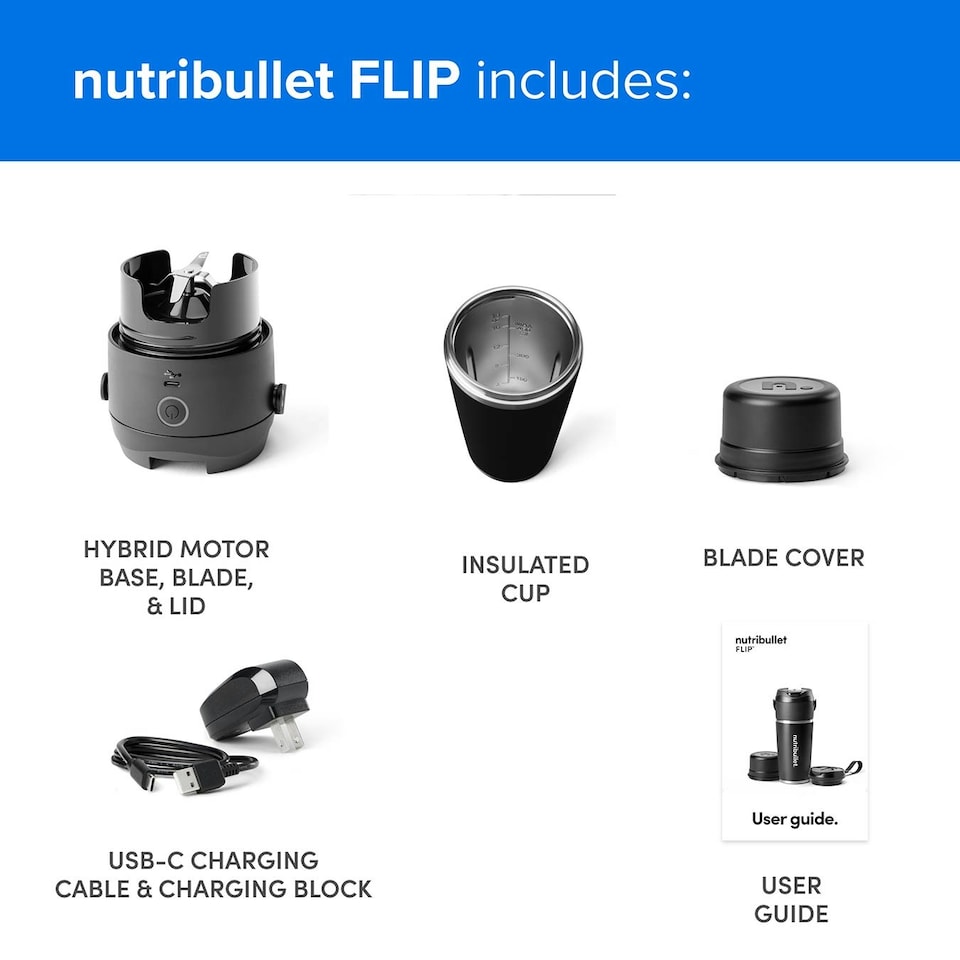 image 1 of nutribullet Flip Portable Blender