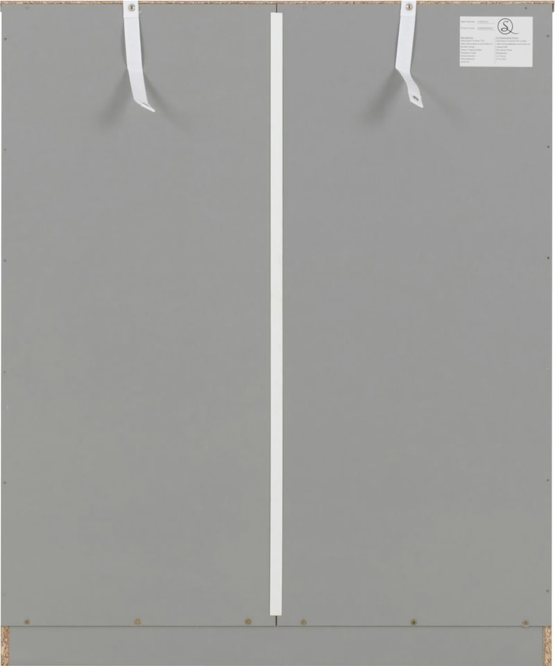 image 1 of Dakota 5 Drawer Chest | Grey | Light Grey