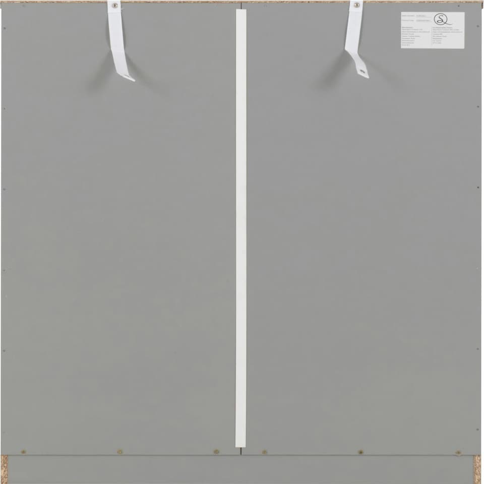 image 1 of Dakota 5 Drawer Chest Grey | Light Grey