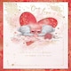 image 1 of Bears Sat At Dining Table One I Love Boxed Valentine's Day Card