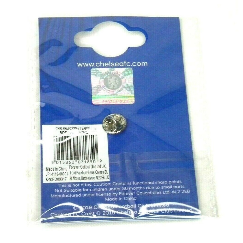 image 1 of Chelsea FC Crest Badge | Blue | Blue/White | 1