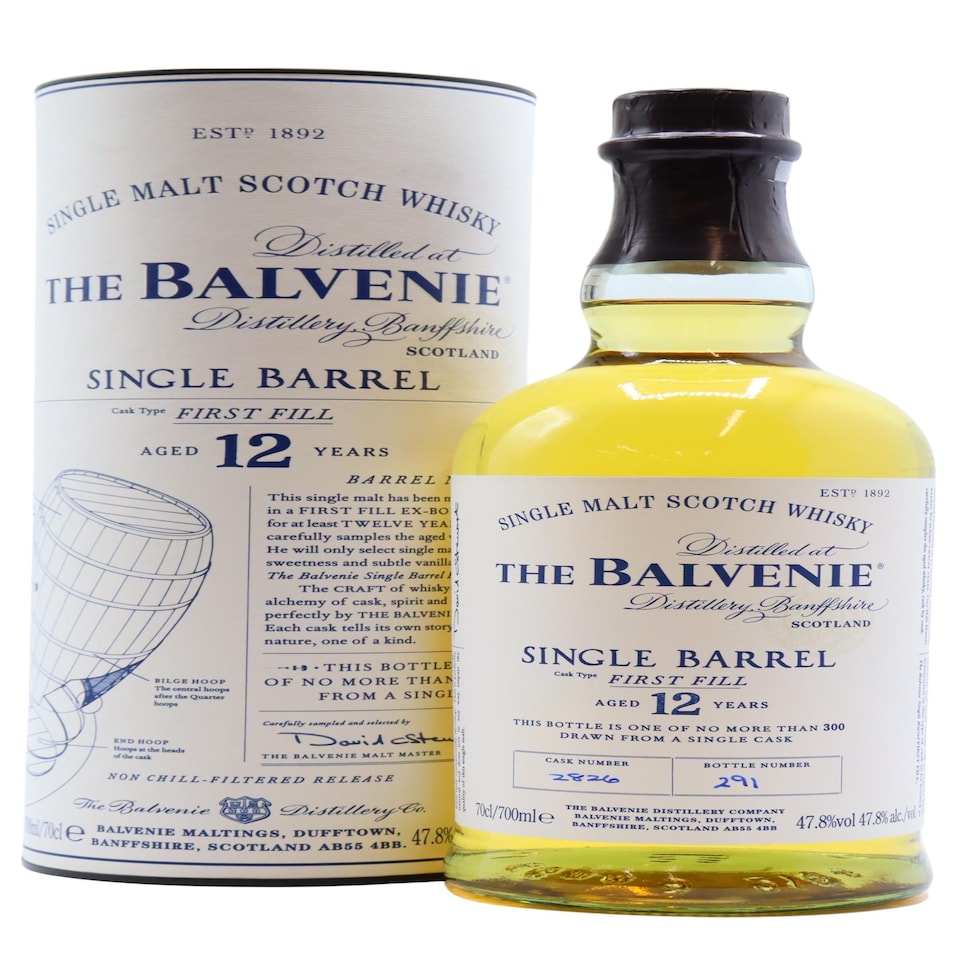 Balvenie - Single Barrel No. 2826 2010 12 year old Whisky
