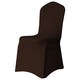 image 1 of Chair Cover Spandex Polyester Stretch, Flat Dining Slipcovers - 1pc