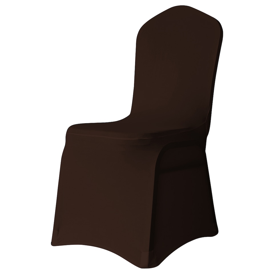 image 1 of Chair Cover Spandex Polyester Stretch, Flat Dining Slipcovers - 1pc