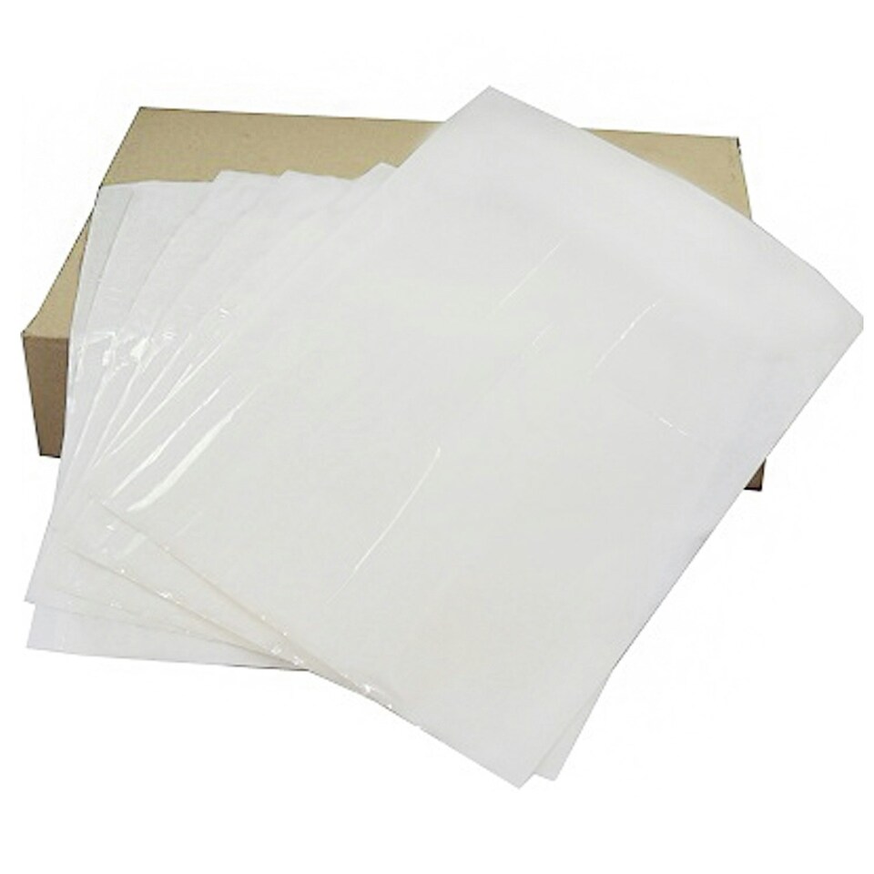 image 1 of 500 x A6 Plain (112 x 162mm) Plastic Home Office Document Enclosed Wallets With Peal & Seal Backing Ideal For Invoices White | C6