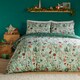 image 1 of Duvet Day Noelle Ultra Soft Touch Double Duvet Set Green | Double