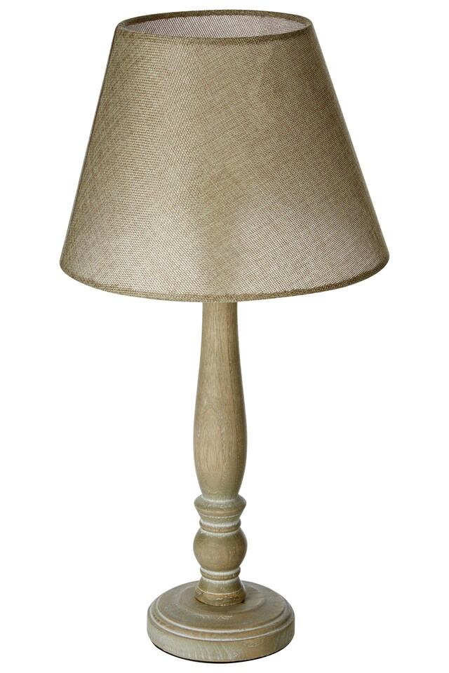 image 1 of Interiors by Premier Maine Candlestick Table Lamp with Plain Rod